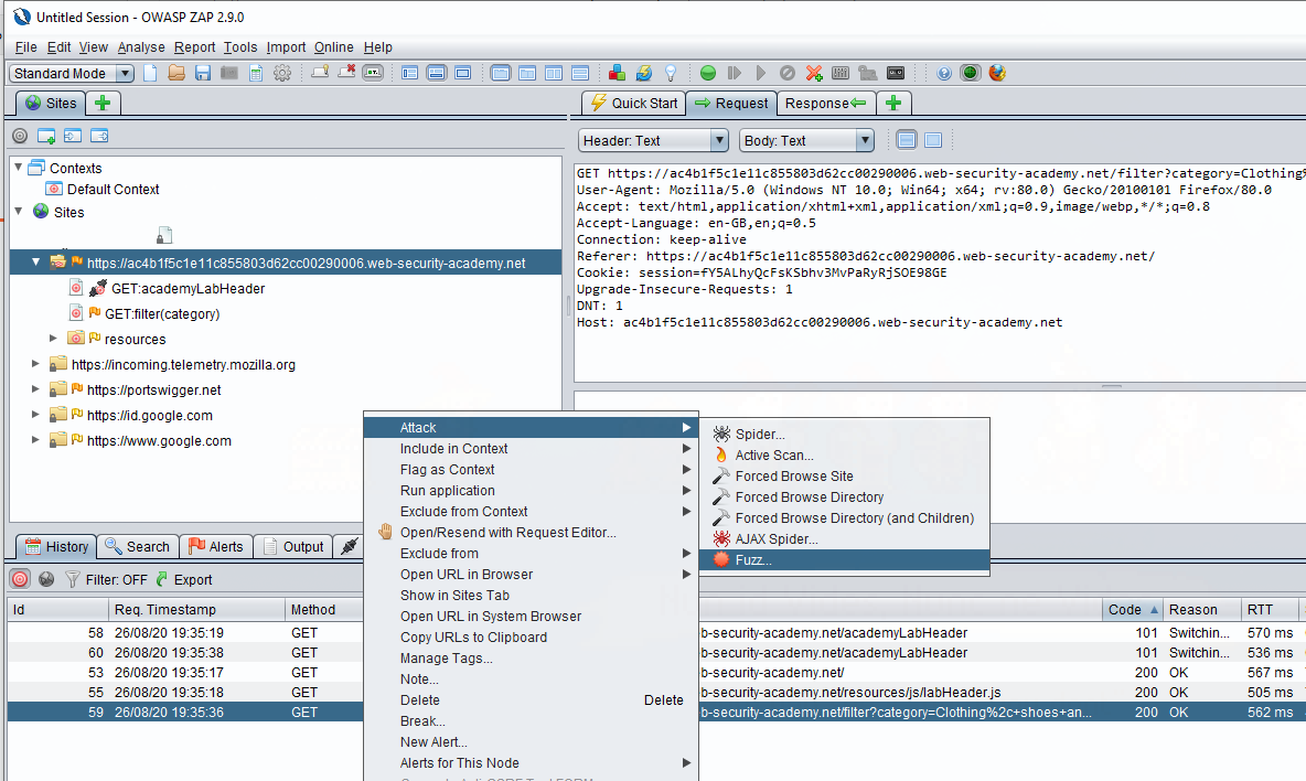 SQL Injection demo imagey.